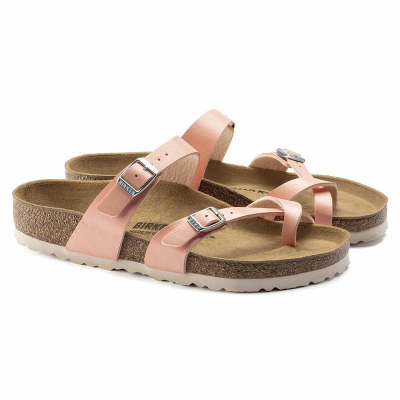 Birkenstock Graceful Birko Flor Mayari Dame Lyserød | DK 398TCE